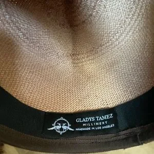 Celebrity designer Gladys Tamez Millinery straw ball cap gladys tamez | Accessories | Celebrity Designer Gladys Tamez  main image 3